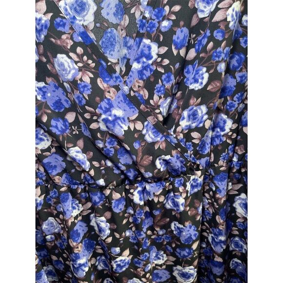 SHEIN Plus 5X Floral‎ A-Line Swing Dress Multicolor Party Cocktail - Picture 3 of 8